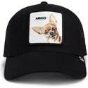 gorra-trucker-negra-perro-chihuahua-the-amigo-core-combo-the-farm-de-goorin-bros