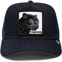 goorin-bros-the-farm-global-core-denim-the-panther-morkbla-panter-truckerkeps