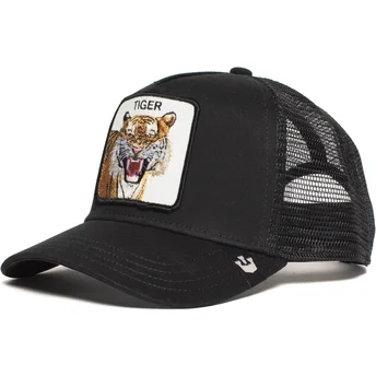 Goorin Bros The Farm Svart Trucker Keps med Tiger - The Tiger Global Core