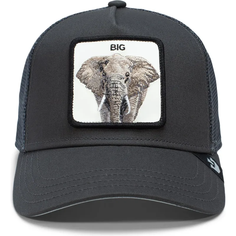 svart-truckerkeps-elefant-the-big-elephant-global-core-the-farm-fran-goorin-bros