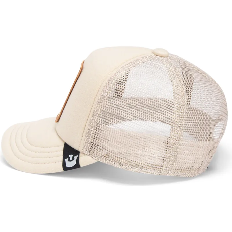 kepsar-curva-beige-snapback-for-barn-oso-fran-peluche-cuddle-time-chroma-wave-the-farm-the-farm-av-goorin-bros