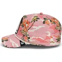 gorra-curva-rosa-snapback-flotador-flamenco-floater-randy-souse-git-salty-rim-the-farm-de-goorin-bros