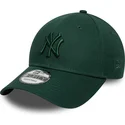 justerbar-gron-bojd-keps-med-gront-new-york-yankees-mlb-logo-9forty-colour-pack-fran-new-era