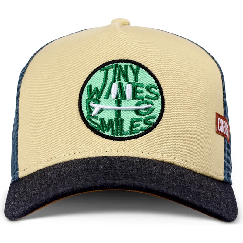 gorra-trucker-beige-och-bla-tiny-waves-big-smiles-hft-fran-coastal