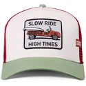 gorra-trucker-beige-roja-y-verde-slow-ride-high-times-hft-de-coastal