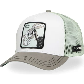 Truckerkeps kamouflage Bugs Bunny och Daffy Duck LOO11 BD CT Looney Tunes från Capslab