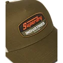superdry-dirt-road-dark-khaki-gron-truckerkeps
