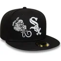 chicago-white-sox-mlb-new-era-59fifty-food-icon-windy-city-svart-justerbar-platt-keps