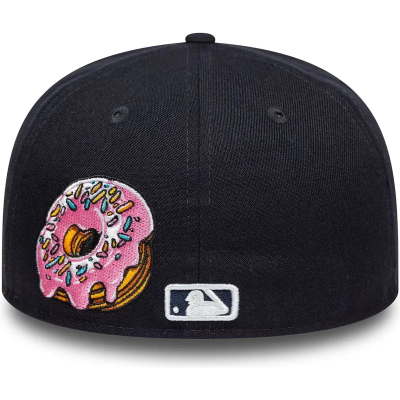 marinbla-platt-keps-justerad-59fifty-food-icon-fran-new-york-yankees-mlb-av-new-era