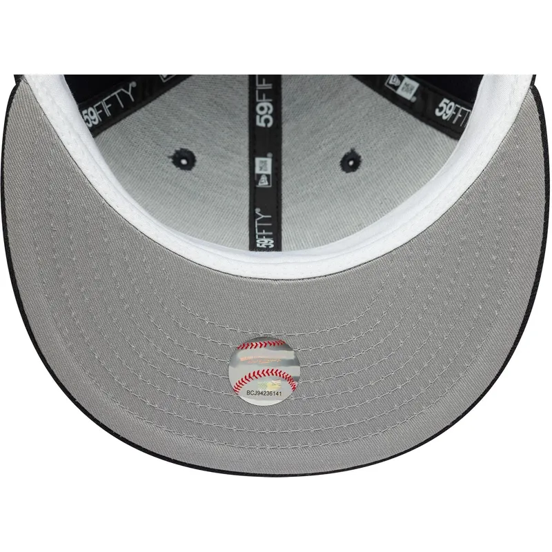 marinbla-platt-keps-justerad-59fifty-food-icon-fran-new-york-yankees-mlb-av-new-era