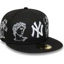 svart-justerbar-59fifty-mythical-new-york-yankees-mlb-keps-fran-new-era