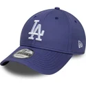 justerbar-lila-bojd-keps-9forty-league-essential-los-angeles-dodgers-mlb-fran-new-era