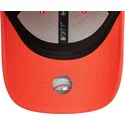 bojd-orange-justerbar-keps-med-orange-logotyp-9forty-team-outline-fran-new-york-yankees-mlb-av-new-era