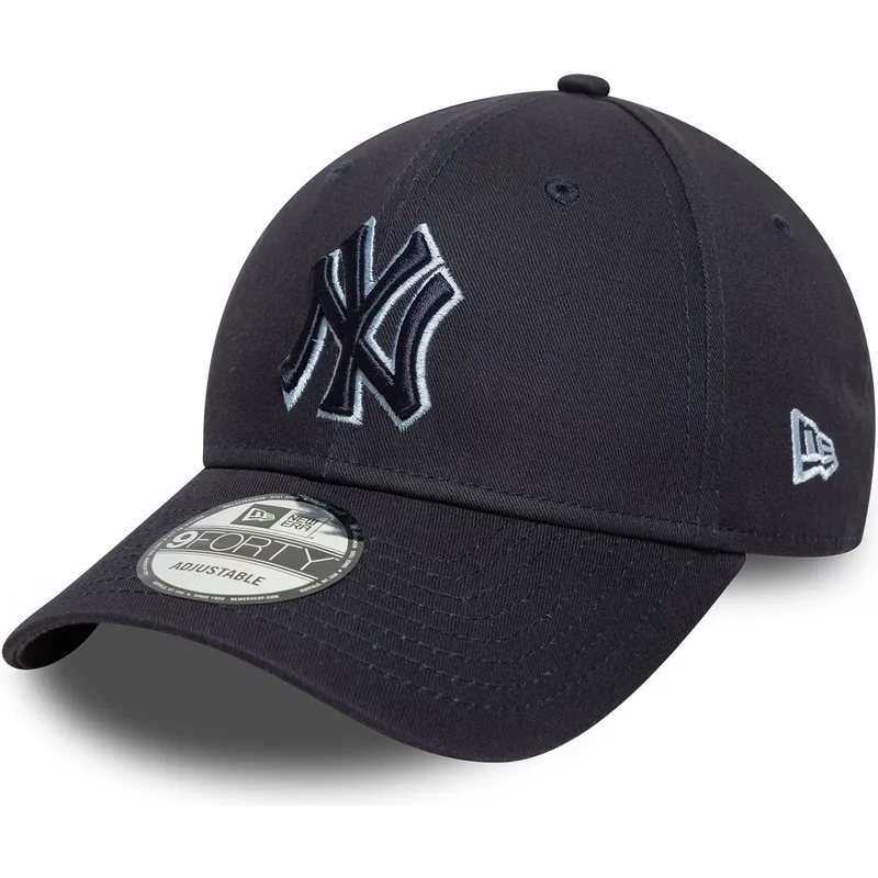 marinbla-bojd-keps-justerbar-med-marinblatt-logo-9forty-team-outline-fran-new-york-yankees-mlb-av-new-era
