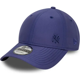 New York Yankees MLB 9FORTY Tonal Flawless justerbar violett böjd keps från New Era