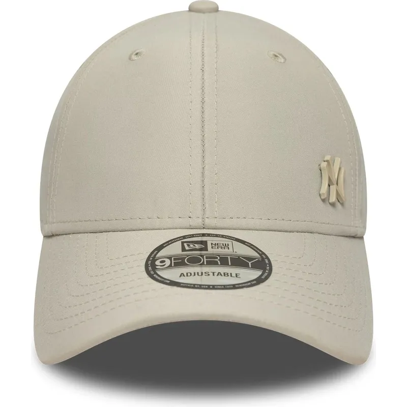 bojd-beige-justerbar-keps-9forty-tonal-flawless-fran-new-york-yankees-mlb-av-new-era