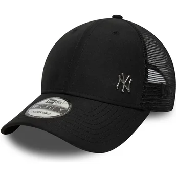 Justerbar svart truckerkeps 9FORTY Flawless New York Yankees MLB från New Era