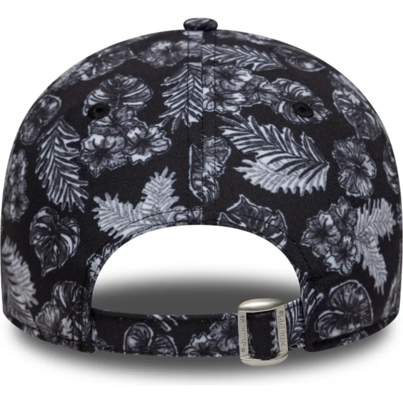 svart-justerbar-kurvad-keps-9forty-all-over-print-fran-new-york-yankees-mlb-av-new-era