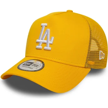 New Era Los Angeles Dodgers MLB A Frame League Essential gul truckerkeps