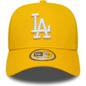 new-era-los-angeles-dodgers-mlb-a-frame-league-essential-gul-truckerkeps