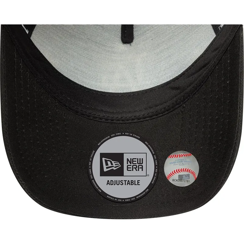 svart-trucker-keps-a-frame-floral-icon-fran-los-angeles-dodgers-mlb-av-new-era