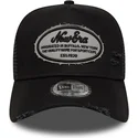 new-era-svart-truckerkeps-a-frame-oval-distress-patch