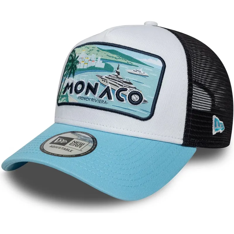 vit-svart-och-bla-trucker-keps-monaco-french-riviera-a-frame-summer-fran-new-era