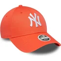 new-era-9forty-league-essential-new-york-yankees-mlb-justerbar-orange-bojd-keps-for-dam