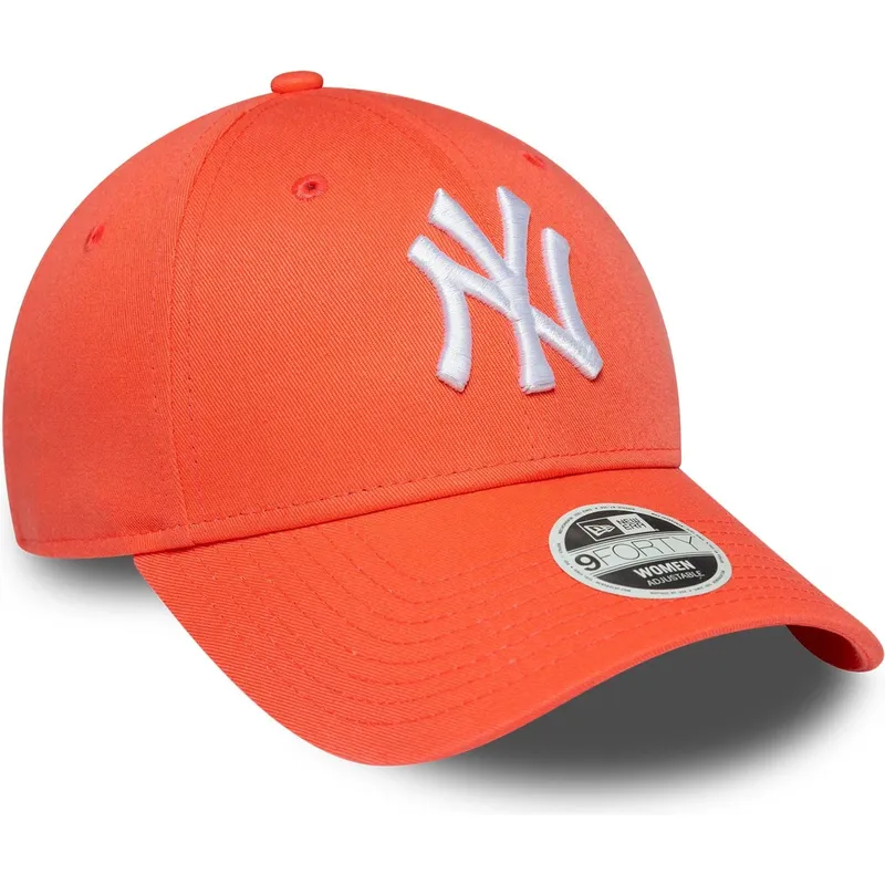 bojd-orange-justerbar-keps-for-dam-9forty-league-essential-fran-new-york-yankees-mlb-av-new-era