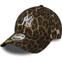 bojd-keps-leopard-justerbar-for-dam-9twenty-outline-av-new-york-yankees-mlb-fran-new-era
