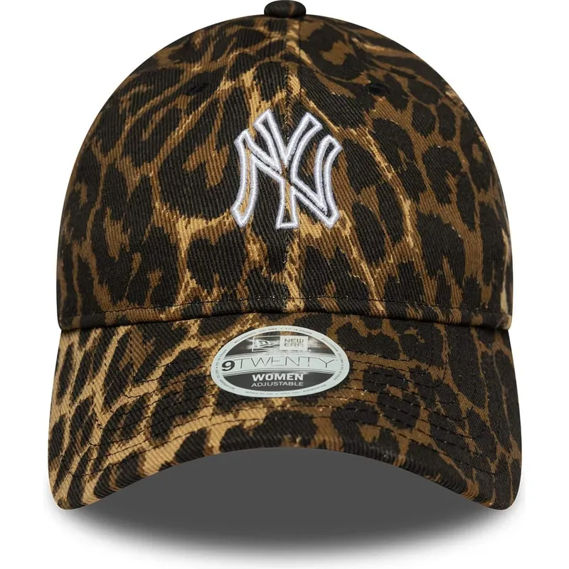 bojd-keps-leopard-justerbar-for-dam-9twenty-outline-av-new-york-yankees-mlb-fran-new-era