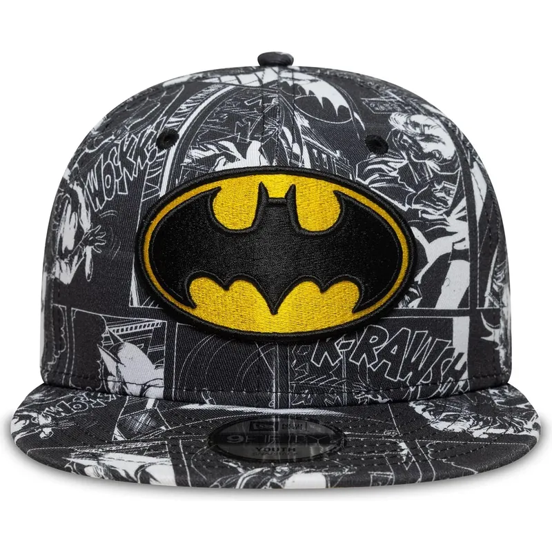svart-platt-snapback-keps-for-barn-9fifty-all-over-print-av-batman-dc-comics-fran-new-era