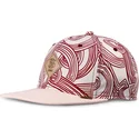 djinns-beige-och-rod-snapback-platt-keps-ma-pattern