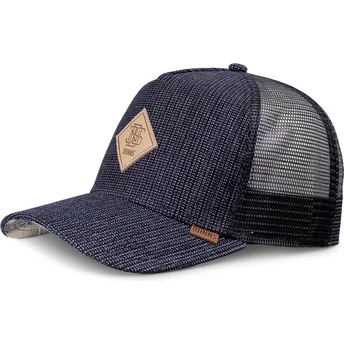 Djinns marinblå truckerkeps HFT Denim Wishy