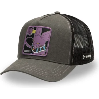Gorra trucker grå Beerus DBS6 BEE Dragon Ball Super från Capslab