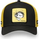 gaston-lagaffe-hea-svart-och-gul-truckerkeps-fran-capslab