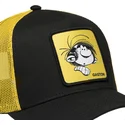 gaston-lagaffe-hea-svart-och-gul-truckerkeps-fran-capslab