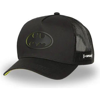 Svart Batman DC8 LOG DC Comics truckerkeps från Capslab