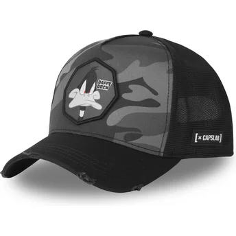 Truckerkeps grå Daffy Anka LOO11 DAF Looney Tunes från Capslab