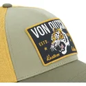 von-dutch-wild02-gron-och-gul-truckerkeps