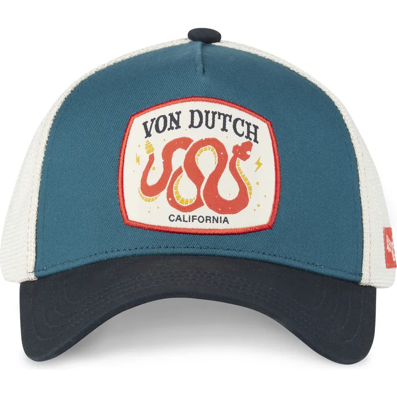 truckerkeps-bla-och-vit-wild03-fran-von-dutch