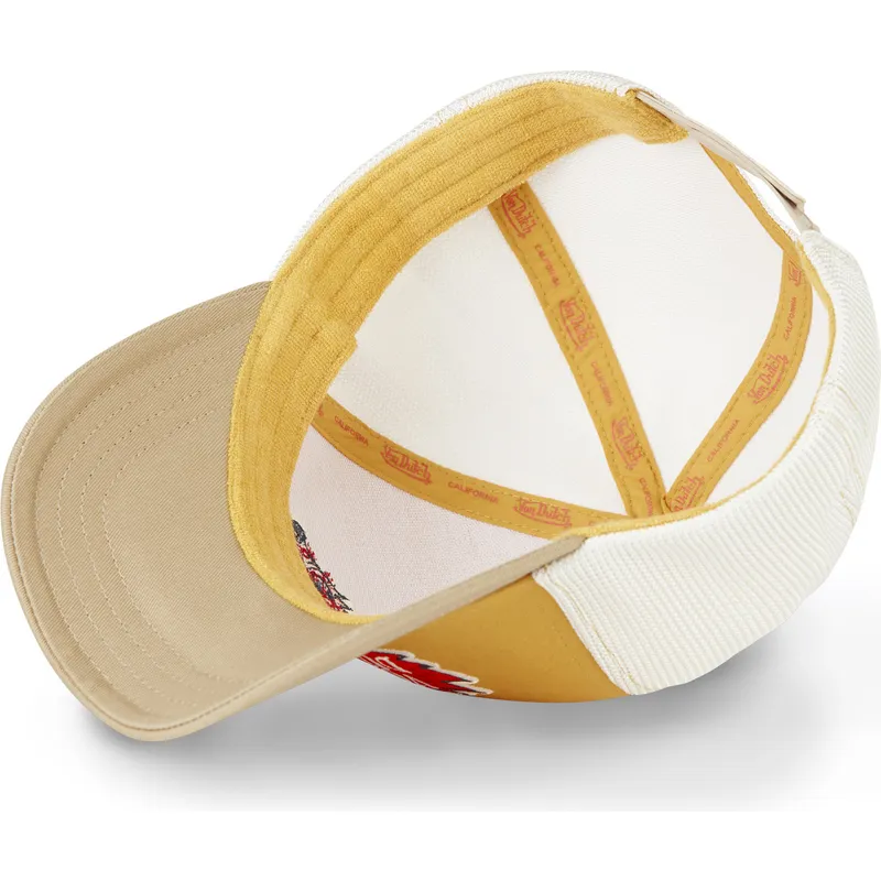 truckerkeps-brun-och-vit-wild05-fran-von-dutch