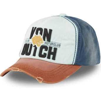 Böjd flerfärgad snapback-keps XAVIER04 från Von Dutch