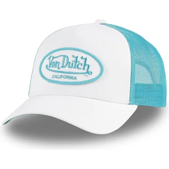 Vit och blå truckerkeps FLUO03 CT från Von Dutch