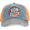 keps-med-bojd-skarm-bla-och-orange-justerbar-retro02-fran-von-dutch