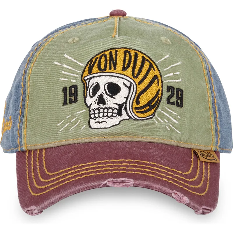 bojd-flerfargad-justerbar-keps-retro03-fran-von-dutch