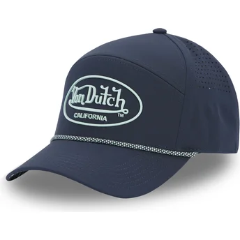 Justerbar mörkblå kurvkeps CORD01 från Von Dutch