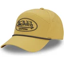 gul-justerbar-bojd-keps-cord05-fran-von-dutch