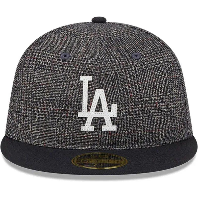 svart-platt-keps-justerad-59fifty-day-retro-crown-los-angeles-dodgers-mlb-fran-new-era