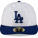 vit-och-bla-platt-keps-justerad-59fifty-day-low-profile-fran-los-angeles-dodgers-mlb-av-new-era